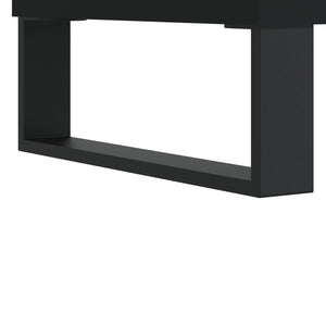 vidaXL TV-Schrank Schwarz 69,5x30x50 cm Holzwerkstoff