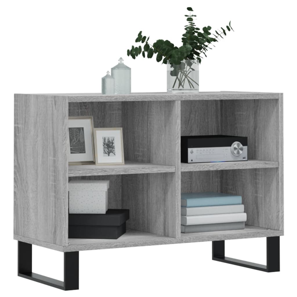 vidaXL TV-Schrank Grau Sonoma 69,5x30x50 cm Holzwerkstoff