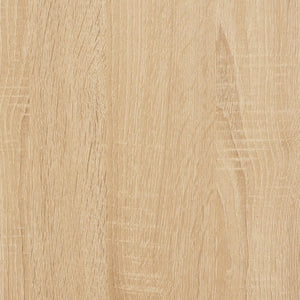 Konsolentisch Sonoma-Eiche 75x34,5x75 cm Holzwerkstoff Stilecasa