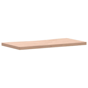 vidaXL Schreibtischplatte 110x(50-55)x4 cm Massivholz Buche