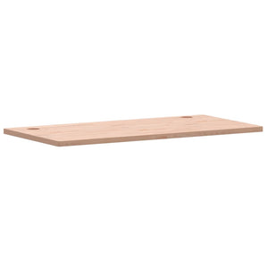 vidaXL Schreibtischplatte 110x55x2,5 cm Massivholz Buche