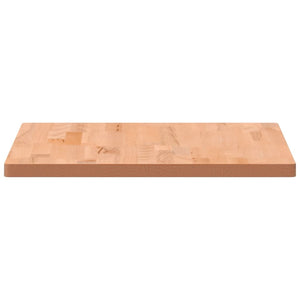 vidaXL Schreibtischplatte 80x55x2,5 cm Massivholz Buche