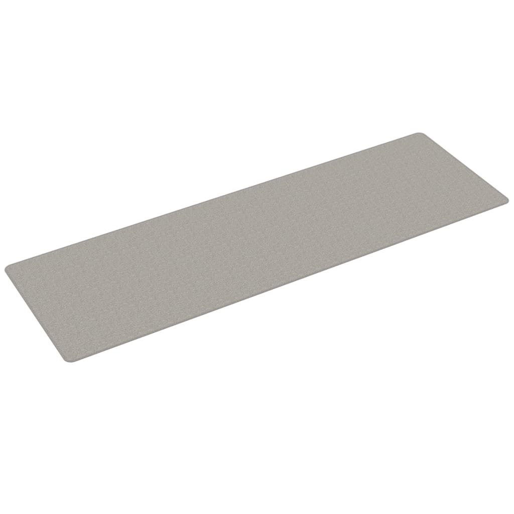 vidaXL Teppichläufer Sisal-Optik Taupe 80x250 cm