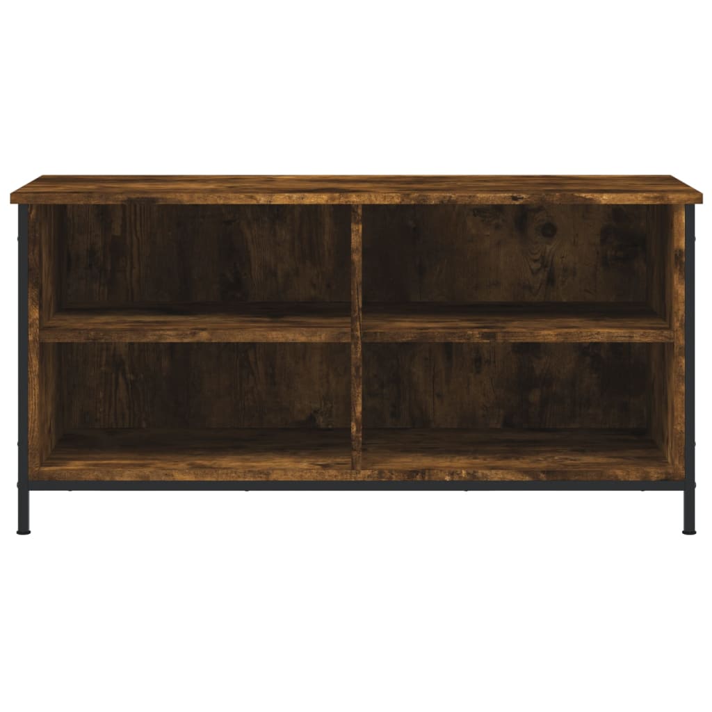 vidaXL TV-Schrank Räuchereiche 100x40x50 cm Holzwerkstoff