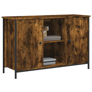 TV-Schrank Räuchereiche 100x35x65 cm Holzwerkstoff