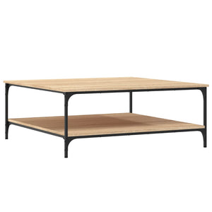 vidaXL Couchtisch Sonoma-Eiche 100x100x40 cm Holzwerkstoff