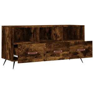 vidaXL TV-Schrank Räuchereiche 102x36x50 cm Holzwerkstoff