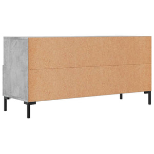 vidaXL TV-Schrank Betongrau 102x36x50 cm Holzwerkstoff