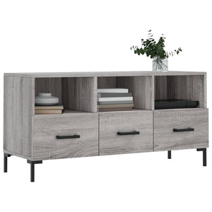 vidaXL TV-Schrank Grau Sonoma 102x36x50 cm Holzwerkstoff