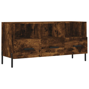 vidaXL TV-Schrank Räuchereiche 102x36x50 cm Holzwerkstoff