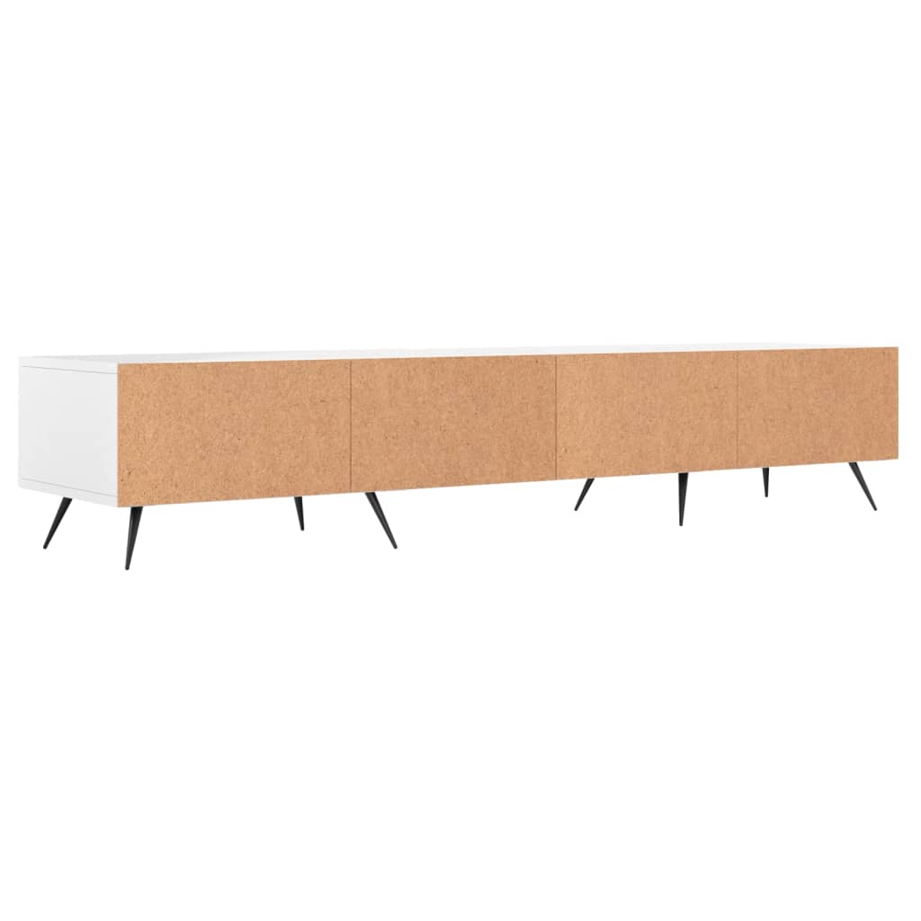 vidaXL TV-Schrank Weiß 150x36x30 cm Holzwerkstoff