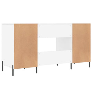 vidaXL Schreibtisch Weiß 140x50x75 cm Holzwerkstoff