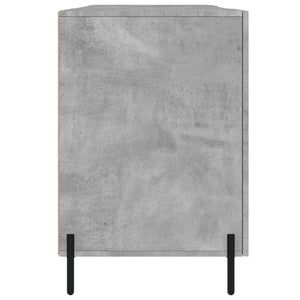 vidaXL Schreibtisch Betongrau 140x50x75 cm Holzwerkstoff