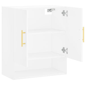 vidaXL Wandschrank Weiß 60x31x70 cm Holzwerkstoff