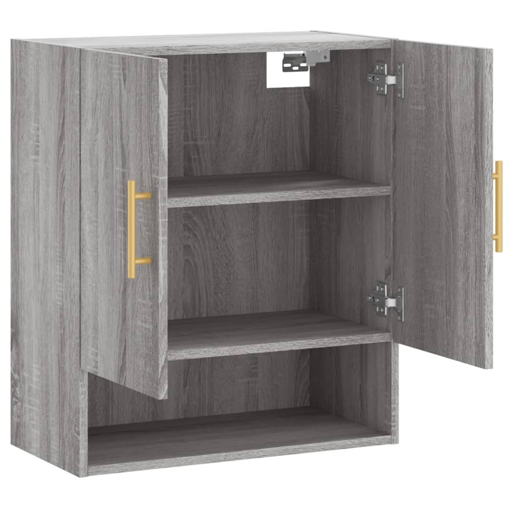 Wandschrank Grau Sonoma 60x31x70 cm Holzwerkstoff Stilecasa