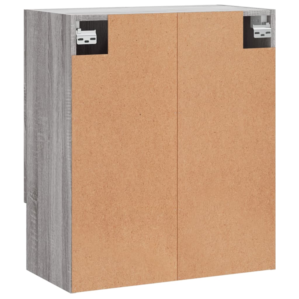 Wandschrank Grau Sonoma 60x31x70 cm Holzwerkstoff Stilecasa