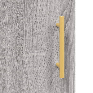 Wandschrank Grau Sonoma 60x31x70 cm Holzwerkstoff Stilecasa