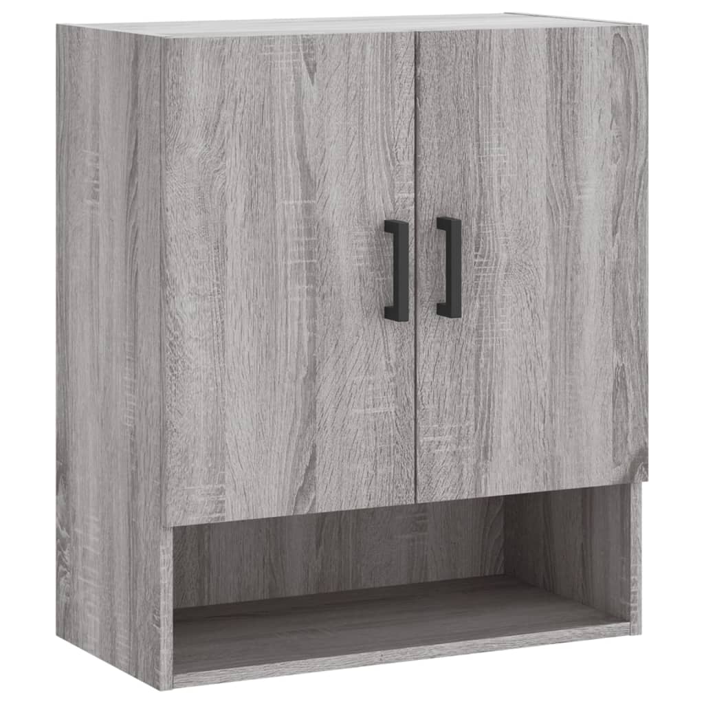 vidaXL Wandschrank Grau Sonoma 60x31x70 cm Holzwerkstoff