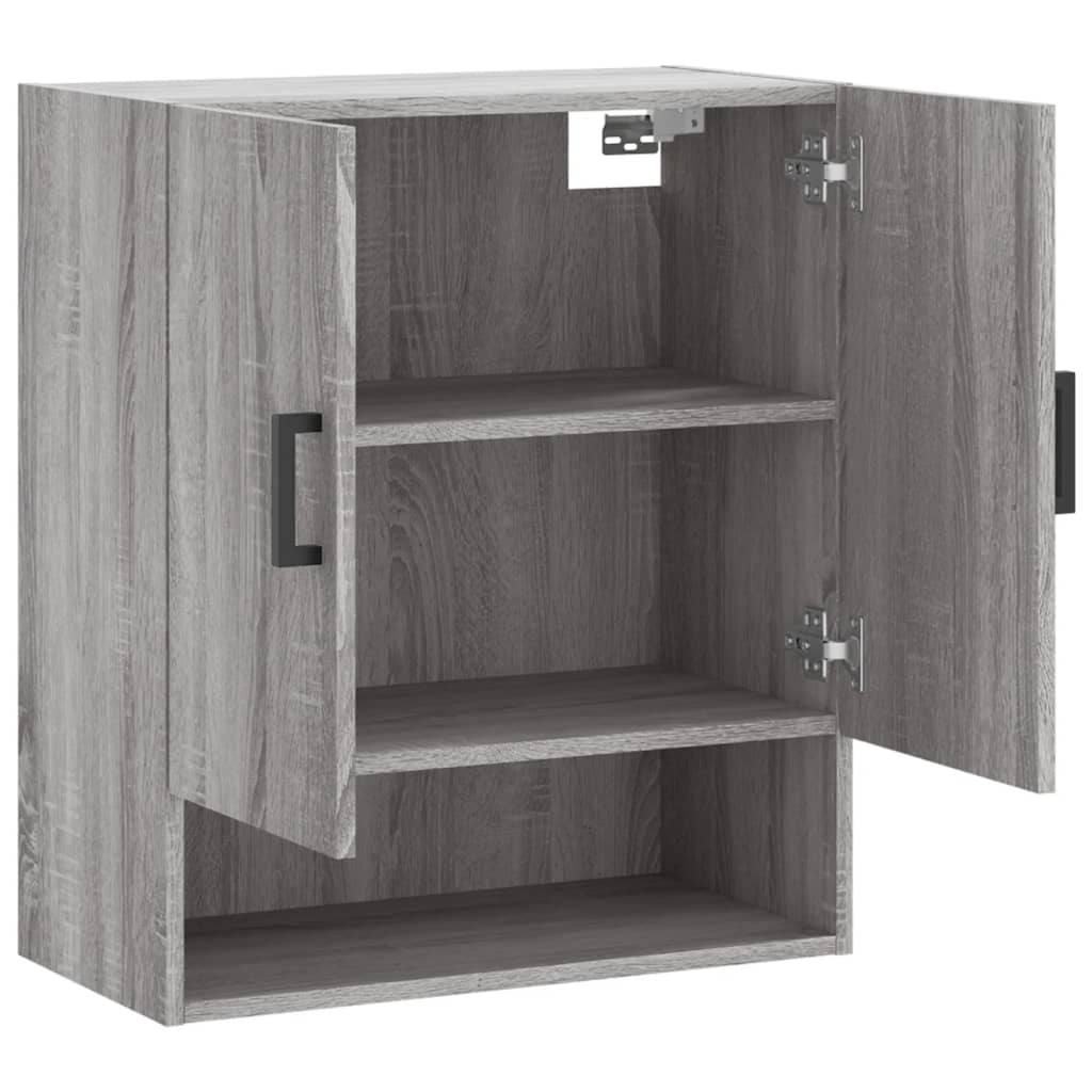 vidaXL Wandschrank Grau Sonoma 60x31x70 cm Holzwerkstoff