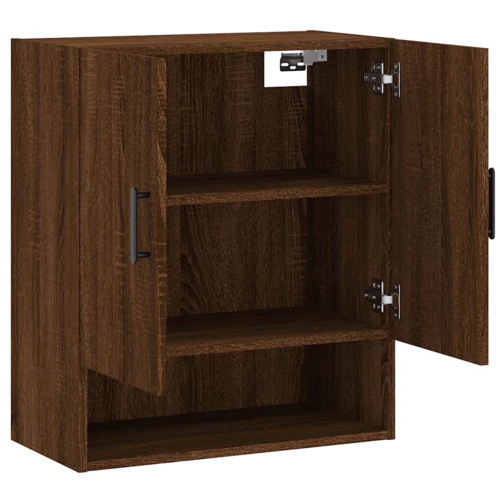 vidaXL Wandschrank Braun Eichen-Optik 60x31x70 cm Holzwerkstoff