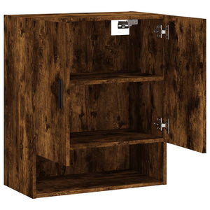 vidaXL Wandschrank Räuchereiche 60x31x70 cm Holzwerkstoff