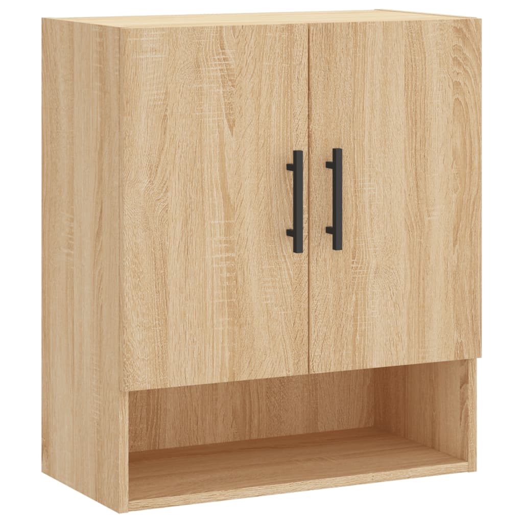 vidaXL Wandschrank Sonoma-Eiche 60x31x70 cm Holzwerkstoff