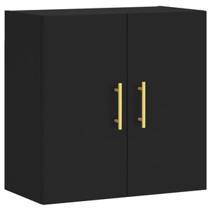 vidaXL Wandschrank Schwarz 60x31x60 cm Holzwerkstoff