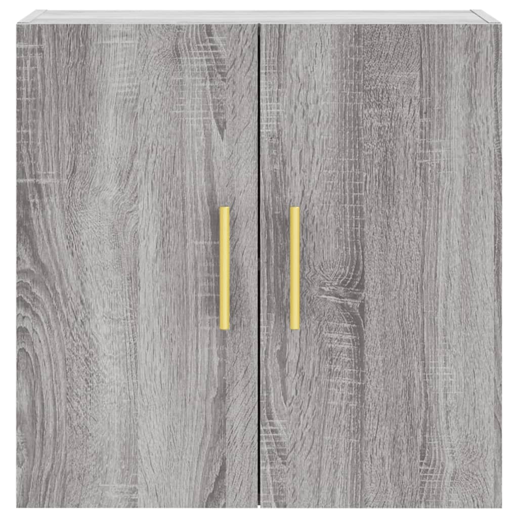 vidaXL Wandschrank Grau Sonoma 60x31x60 cm Holzwerkstoff