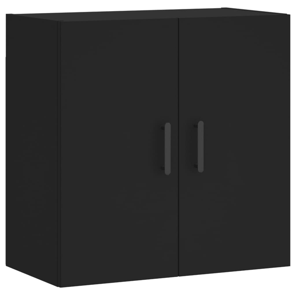 vidaXL Wandschrank Schwarz 60x31x60 cm Holzwerkstoff