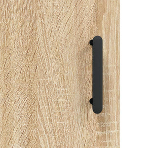 Wandschrank Sonoma-Eiche 60x31x60 cm Holzwerkstoff Stilecasa