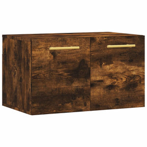 vidaXL Wandschrank Räuchereiche 60x36,5x35 cm Holzwerkstoff