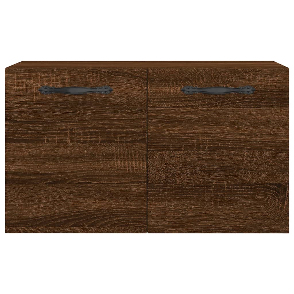 vidaXL Wandschrank Braun Eichen-Optik 60x36,5x35cm Holzwerkstoff