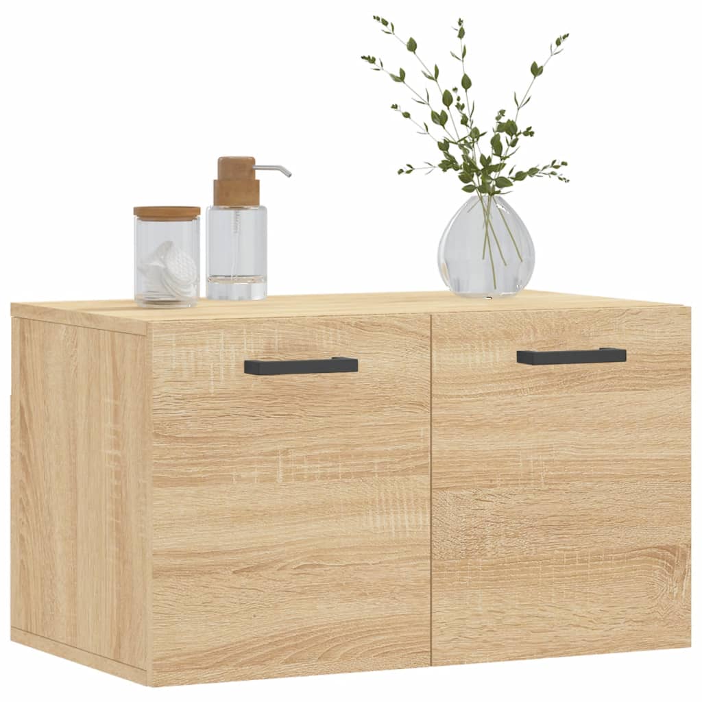 Wandschrank Sonoma-Eiche 60x36,5x35 cm Holzwerkstoff Stilecasa