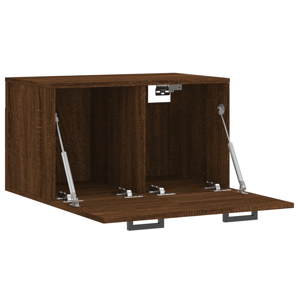 vidaXL Wandschrank Braun Eichen-Optik 60x36,5x35cm Holzwerkstoff