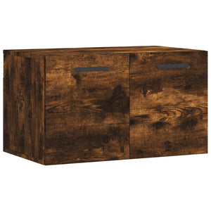 vidaXL Wandschrank Räuchereiche 60x36,5x35 cm Holzwerkstoff