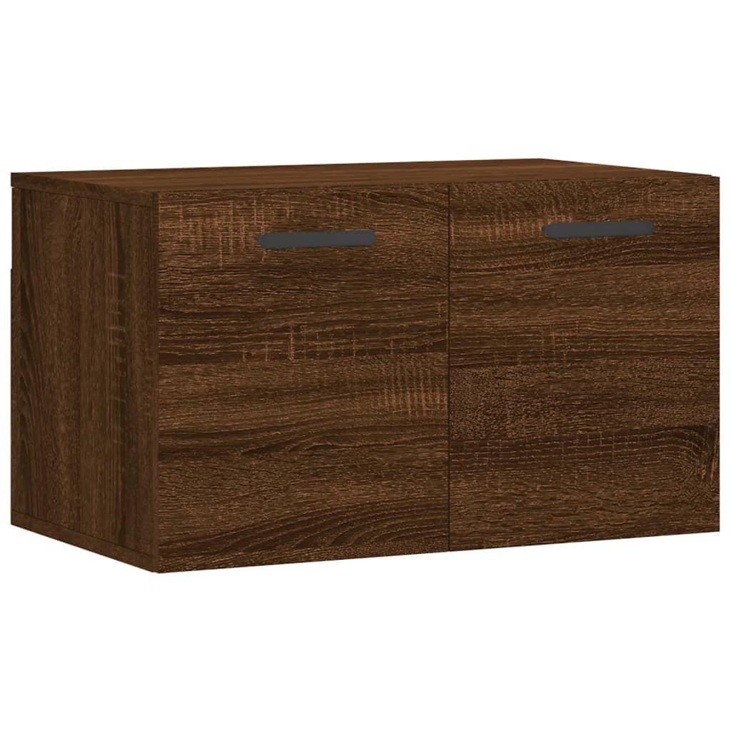 vidaXL Wandschrank Braun Eichen-Optik 60x36,5x35cm Holzwerkstoff