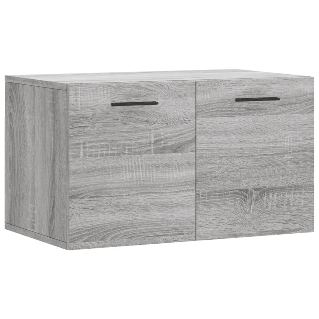 vidaXL Wandschrank Grau Sonoma 60x36,5x35 cm Holzwerkstoff