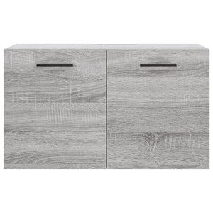 vidaXL Wandschrank Grau Sonoma 60x36,5x35 cm Holzwerkstoff