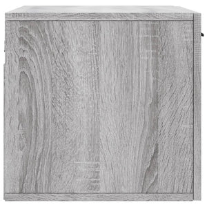 vidaXL Wandschrank Grau Sonoma 60x36,5x35 cm Holzwerkstoff