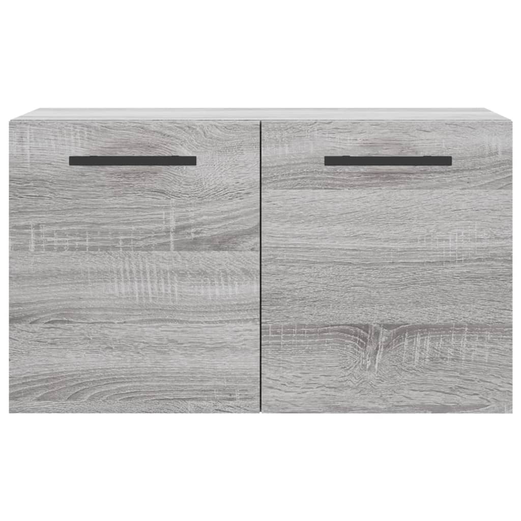 vidaXL Wandschrank Grau Sonoma 60x36,5x35 cm Holzwerkstoff