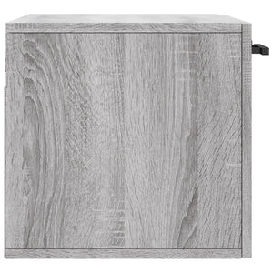 vidaXL Wandschrank Grau Sonoma 60x36,5x35 cm Holzwerkstoff