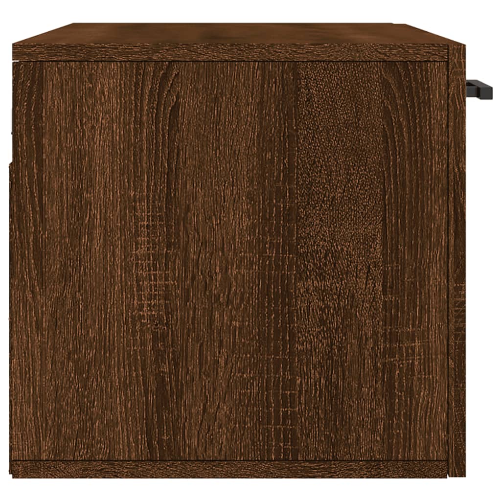 vidaXL Wandschrank Braun Eichen-Optik 80x36,5x35 cm Holzwerkstoff