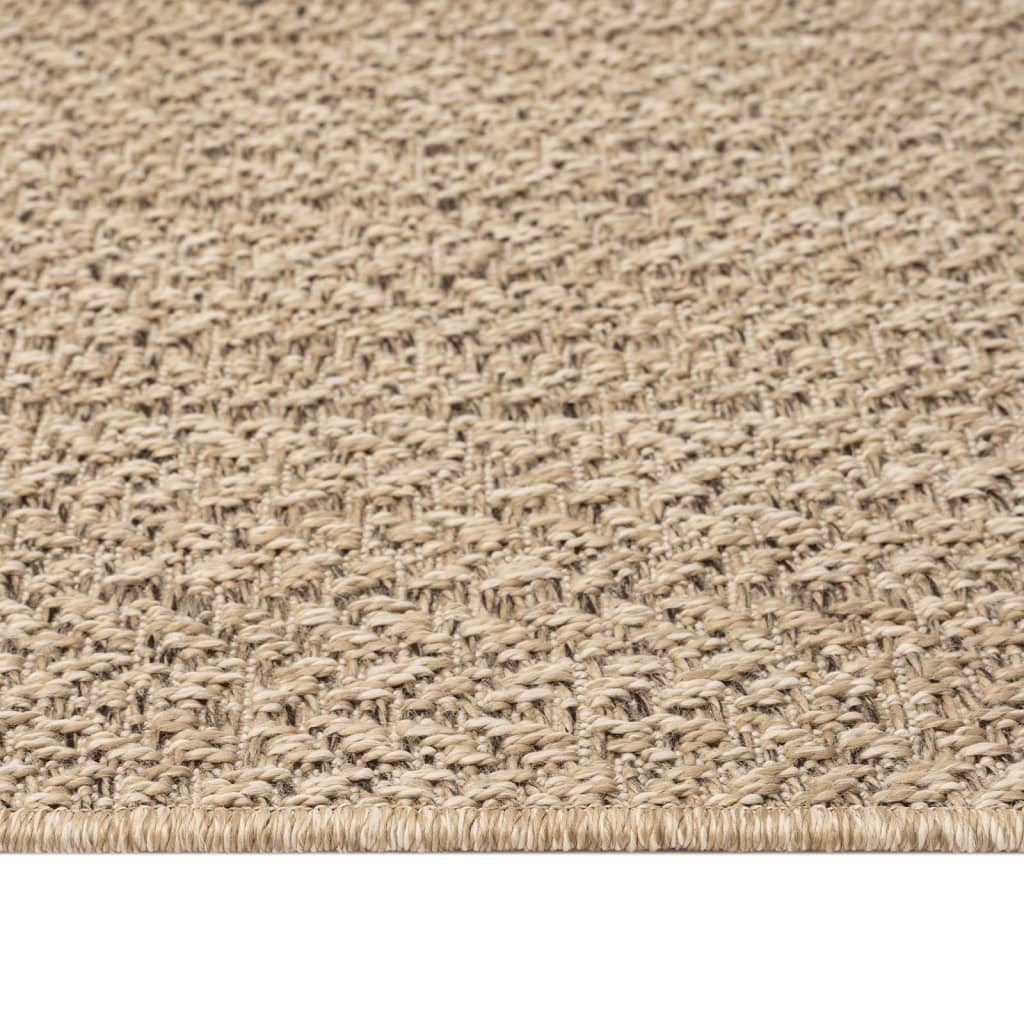 Teppich 160x230 cm Jute-Optik Innen und Außen Stilecasa