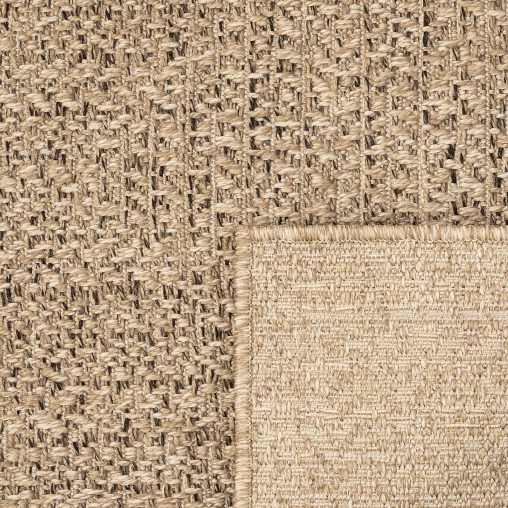 Teppich 160x230 cm Jute-Optik Innen und Außen Stilecasa