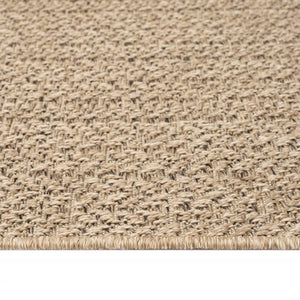 vidaXL Teppich ZIZUR 200x290 cm Jute-Optik Indoor und Outdoor