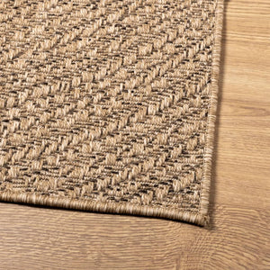 Teppich 160x230 cm Jute-Optik Innen und Außen Stilecasa