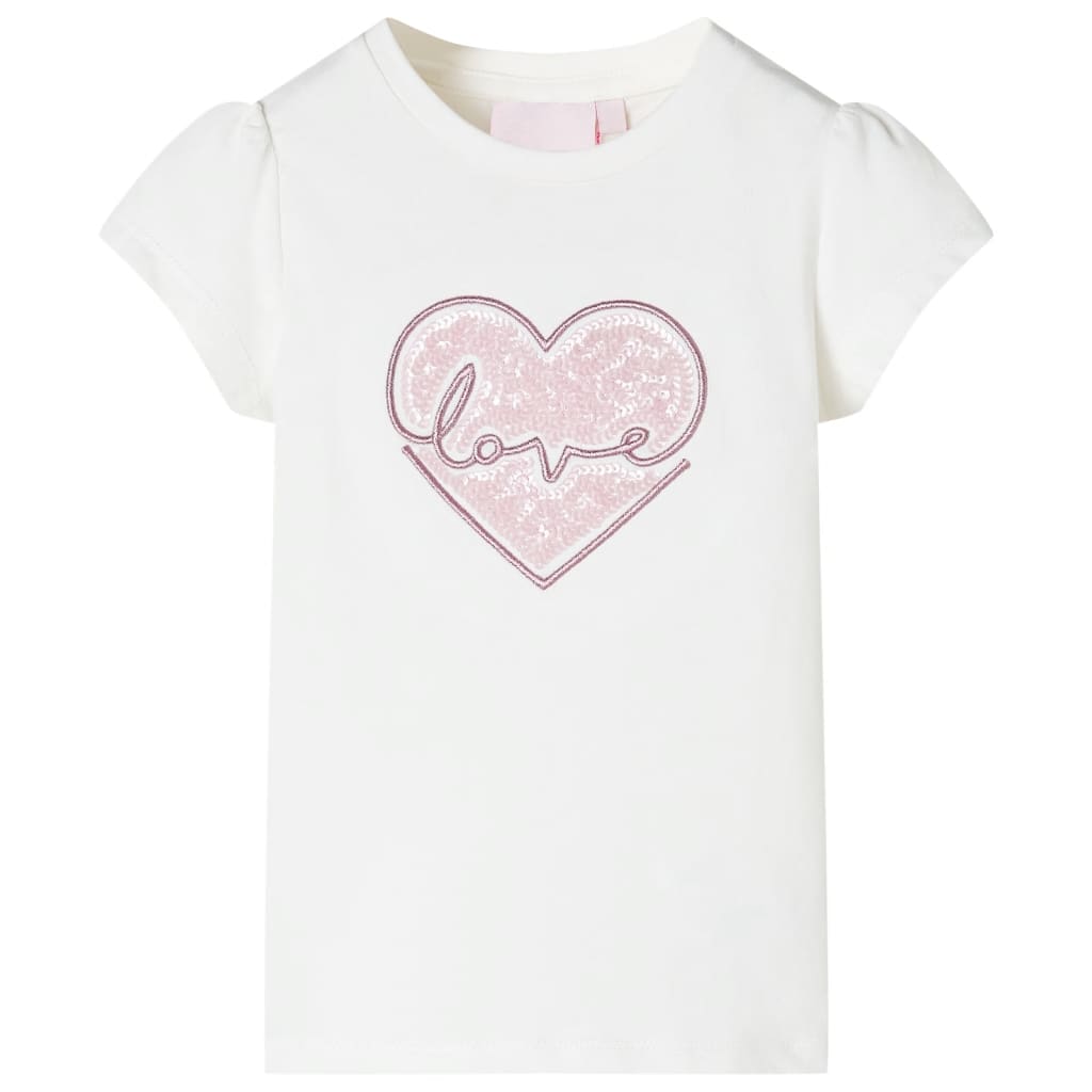 Kinder-T-Shirt Ecru 140 Stilecasa