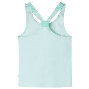 Kinder-Tanktop Helles Minzgrün 104