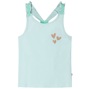 Kinder-Tanktop Helles Minzgrün 128