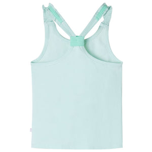 Kinder-Tanktop Helles Minzgrün 128